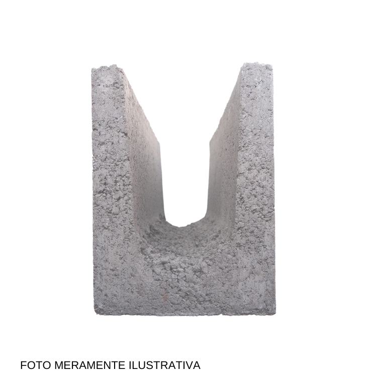 Canaleta de concreto 14 cm