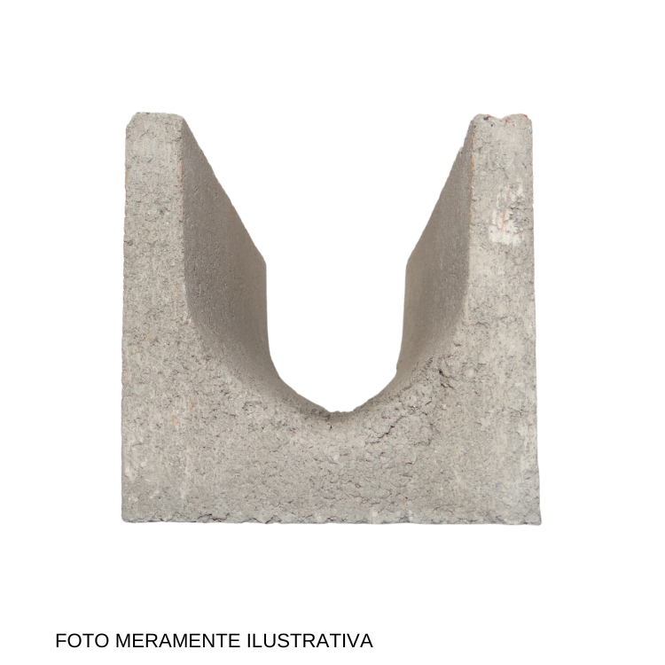 Canaleta de concreto 19 cm