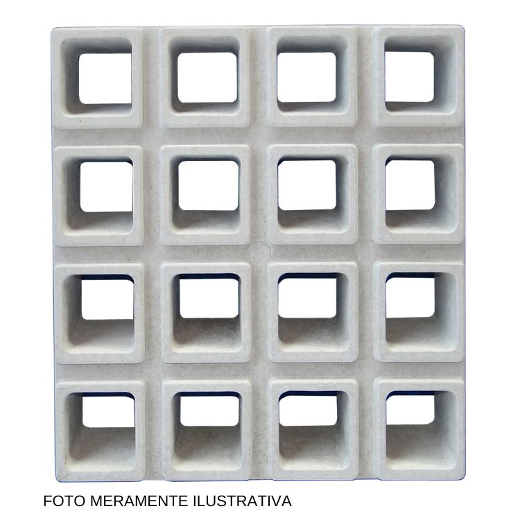 Cobogó 16-furos